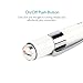 Opoway Nurse Penlight with Pupil Gauge, Reusable Diagnostic Pen Lights for Nursing School Student Doctor, Warm White, Pack of 2