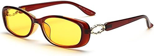 SRANDER Computer Glasses Anti Glare Blue Rays Gaming Reading Reduce Eye Strain Eyewear For Women (tawny frame)