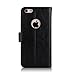 FYY Case for iPhone 6 Plus/6s Plus, PU Leather Wallet Phone Case with Card Holder Flip Protective Cover [Kickstand Feature] [Wrist Strap] for Apple iPhone 6 Plus/6s Plus 5.5