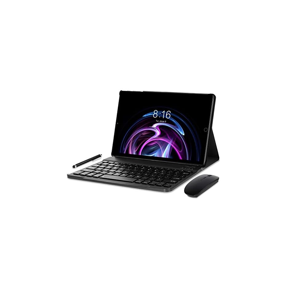 Tablet Mit Tastatur Und Maus