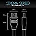 Zeskit HDMI Cable 6.5ft (4K 60Hz HDR UHD 4:4:4) - HDCP 2.2 - HDMI 2.0 High Speed 18Gbps - 3D Audio Return Ethernet 2160p 1080p - for Samsung Xbox Playstation PS3 PS4 nVidia Apple TV Fire TV Netflix