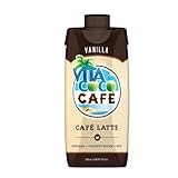 Vita Coco Café Latte, Vanilla, 11.1 Ounce (Pack of 12)