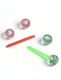 CrazyPiercing - Juego de 8 pares de retenedores para lengua (0.49 oz, barra de 0.630 in)