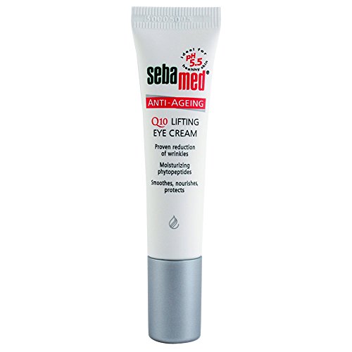 Sebamed Anti Aging Q10 Lifting Eye Cream 15 ml. , PH 5.5 for sensitive skin ,Averaging 32% reduction of wrinkles within the 28 day test period , Germany Brand