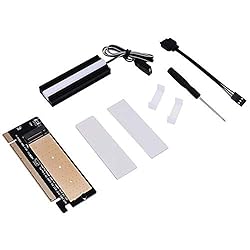 EZDIY-FAB NVME PCIe Adapter with 5V ARGB Heat Sink