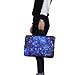 ICOLOR Blue Starry 9.7 10 Inch Laptop Carrying Bag Neoprene Travel Briefcase Portable Ultrabook Sleeve Case with Handle (IHB10-03)