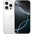 Apple iPhone 16 Pro, US Version, 256GB, White Titanium - Unlocked (Renewed)
