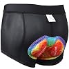 SKYSPER Fietsonderbroek voor dames, met 4D gel siliconen gevoerd, wielersportshorts, fietsonderbroek, ondergoed met…