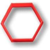 Hexagon Cookie Cutter (4 Inch)