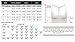 Women's Yoga Bra Light Support Cross Back Wirefree Pad Soft Queenie Ke Size L Color Angle White