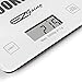 EZgoing Digital Kitchen and Food Scale. Tempered Glass Top. Slim Lightweight Weighing Scale. High Precision, Professional and Loved by All (White)
