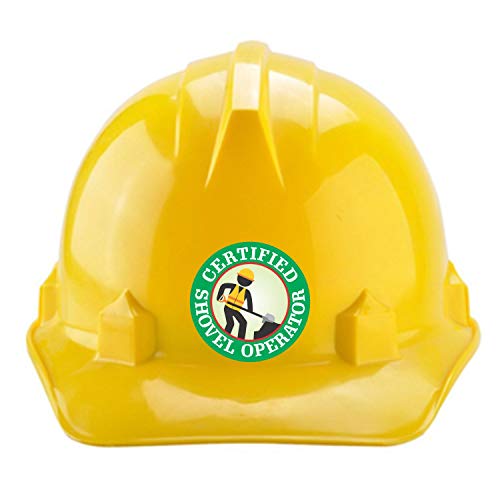 Certified Shovel Operator Stickers - (Pack of 120) 2" Large Laminated Vinyl Decals for Construction Hard Hat Motorcycle Helmet Toolbox Labels - Thumbnail 5