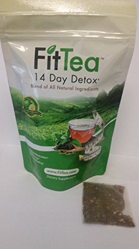 Fit Tea 14 Day Detox Herbal Weight Loss Tea Bags- Natural Weight Loss