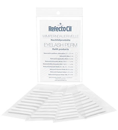 RefectocilRefill Eyelash Curls for Eyelash Curling Pack of 36, Choice Of 5 Sizes.
