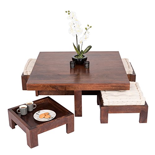 Homescapes Large Dakota Piece Coffee Table Set Zambia Ubuy