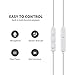 Apple earphones, Wired earbuds with Microphone and Remote Control for iPhone, iPad, iPod, Samsung, Tablet PC and Other Compatible Devices – Handsfree Stereo& Noise Isolating(2 Pack – White)