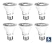 Hyperikon PAR20 LED Dimmable Bulb 8W (50W Equivalent), Spot Light Bulb, 3000K (Soft White Glow), Medium Base (E26), CRI90+, UL and Energy Star - Perfect for Kitchen, Patio, Bedroom (6 Pack)