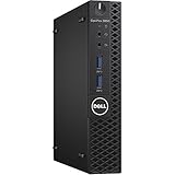 Dell CFC5C OptiPlex 3050 Micro Form Factor Desktop Computer, Intel Core i5-7500T, 8GB DDR4, 256GB Solid State Drive, Windows 10 Pro