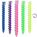 WILLBOND 40 Pieces Hair Perm Rod Spiral Plastic Long Barber Hairdressing Styling Curling Perm Rod Hair Rollers Salon Tools for Women(5.98 x 0.47 Inch)
