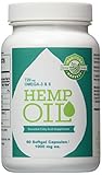 Manitoba Harvest Hemp Oil, 1000Mg, 60 Softgels (Pack of 2)
