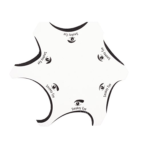 Kloud City Â® 6 in 1 Women s Ladies Smoky Eye Eyeliner Stencil Template Mold Makeup Tool for Beginner