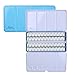 MEEDEN Empty Watercolor Paint Palette: Travel Water Color Palette Tin with 48 Half Pans - Portable Metal Palette Tin Box (Galaxy)