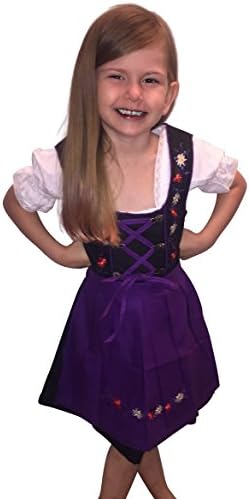Children-s Dindle-s Dik01-07, 3 Pcs Drindle-s Dress-es Oktoberfest Size-s 3T-15