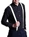 HDE Y-Back Suspenders for Men Clip On Adjustable Elastic 1