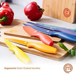 MasterChef Kitchen Knives Set with Covers