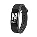 Fitness Tracker Heart Rate Monitor Touch Screen Activity Pedometer with Waterproof Smart Wristband and Sleep Monitor Smart Bracelet for Andorid and IOS, BHTSMART F1 (black)
