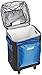 Coleman Chiller Series Insulated Portable Wheeled Soft Cooler, Leak-Proof 42 Can Capacity Cooler with Heavy Duty Wheels and Handle and Ice Retention