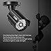 ZOSI Bullet Simulated Surveillance Cameras with Red Light,Dummy Security Camera Outdoor Indoor Use,Wireless Fake Cameras for Home Security