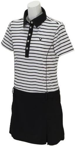 Amazon キャロウェイアパレル Callaway Apparel Callaway 吸汗速乾 共衿シャツワンピース 241 010 Black 010 ブラック L チュニック ワンピース 通販