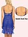 Avidlove Babydoll Lingerie for Women Sexy Nightgowns Lace Chemise Lingerie Nighty Blue XL