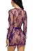 Avidlove Women's Lace Kimono Sexy Nightgown Transparent Mesh lingerie