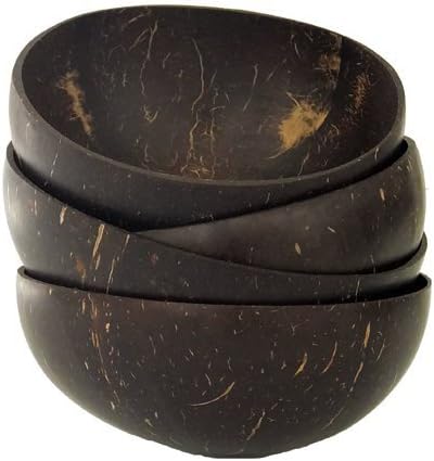 Somani Coconut Shell 6 inches Diameter (Pack of 3)