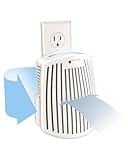 Hamilton Beach TrueAir Plug-Mount Odor Eliminator Nightlight with Carbon Filter + Green Mountain Scent Cartridge, Common Household-Tobacco, Pet, Bathroom, Trash, On/Off Fan (04531GM)