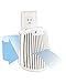 Hamilton Beach TrueAir Plug-Mount Odor Eliminator Nightlight with Carbon Filter + Green Mountain Scent Cartridge, Common Household-Tobacco, Pet, Bathroom, Trash, On/Off Fan (04531GM) primary