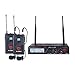 Nady U-2100 Dual LT 200-Channel UHF Wireless Lavalier Microphone System
