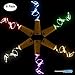 AFUNTA 6 Pcs Cork Light Screwdriver, Bottle Lights Fairy String LED Lights, 78 inches / 2 m Copper Wire 20 LED Bulbs Suitable Party Wedding Concert Festival Christmas Tree Decoration - 6 Corlors