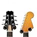 Guitar Wall Mount Hanger 2-Pack, Guitar Hanger Wall Hook Holder Stand for Bass Electric Acoustic Guitar Ukulele