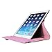 Fintie Case for iPad Air 2-360 Degree Rotating Stand Smart Protective Case Cover with Auto Sleep/Wake Feature for iPad Air 2, Pink