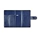 ACdream Passport Holder Cover, PU Leather Travel Wallet Case, RFID Blocking Document Organizer Protecrtor, with Slots for Credit Cards, Boarding Pass, for Women and Men - Dark Blue