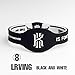 LEKEK NBA Basketball Silicone Wristband Bracelets for Men Power Balance Jewelry for Sports Fans