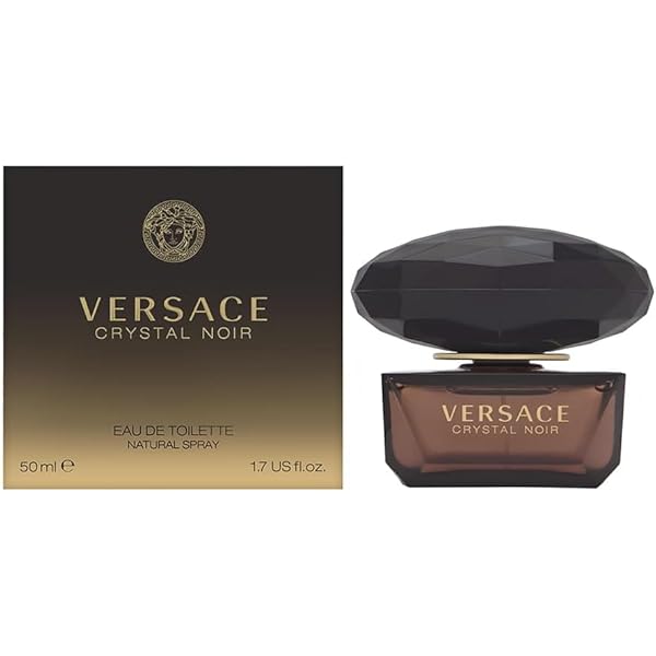 Amazon.com : Versace Crystal Noir Eau De Toilette Spray for