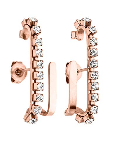 Purelei Shine Earrings (Rose Gold), Rose Gold