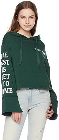 Something for Everyone Women's Wide Sleeve Graphic Hoodie X-Large Pine Grove