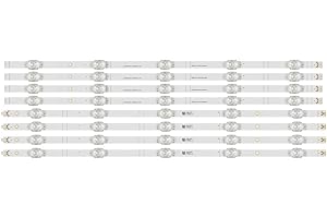 KGRHJSA 5/8 Kit LED Backlight Strip Compatible with Toshiba 55c350 55c350kb 55c350ls 55c350B JL.D550A1330-003BS-M HD550Y1U62-