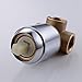 KES BRASS Shower Faucet Body Valve and Trim Square Concealed Replacement for Bathroom Showering System G 1/2, Polished Chrome, L6712