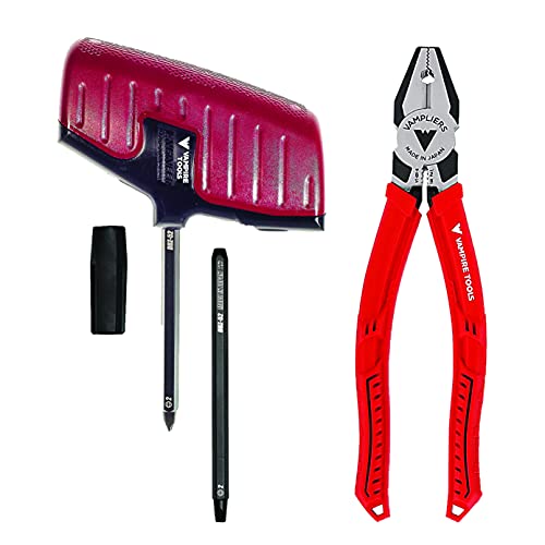 VamPLIERS World's Best Pliers! 2PC Set PRO 8″ SCREW EXTRACTION AND